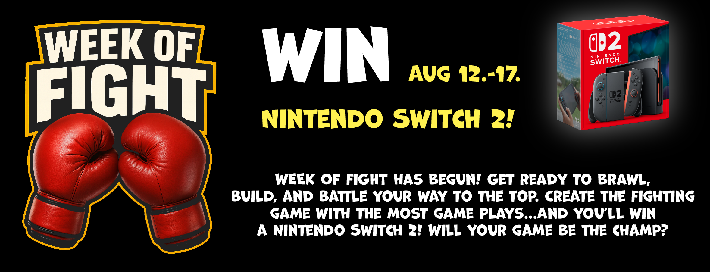 Bitmagic Mini Week of Fight banner competition