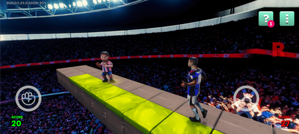 Soccer stadium standoff